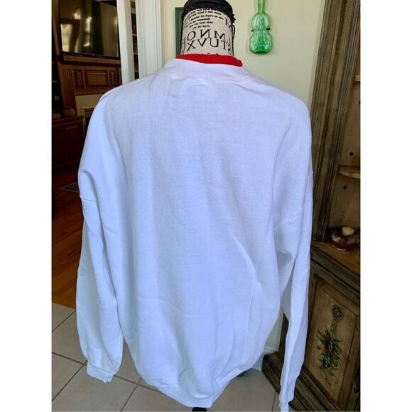 Vintage 90s Mary Engelbreit Artist Christmas Sweatshirt - Picture 4 of 7